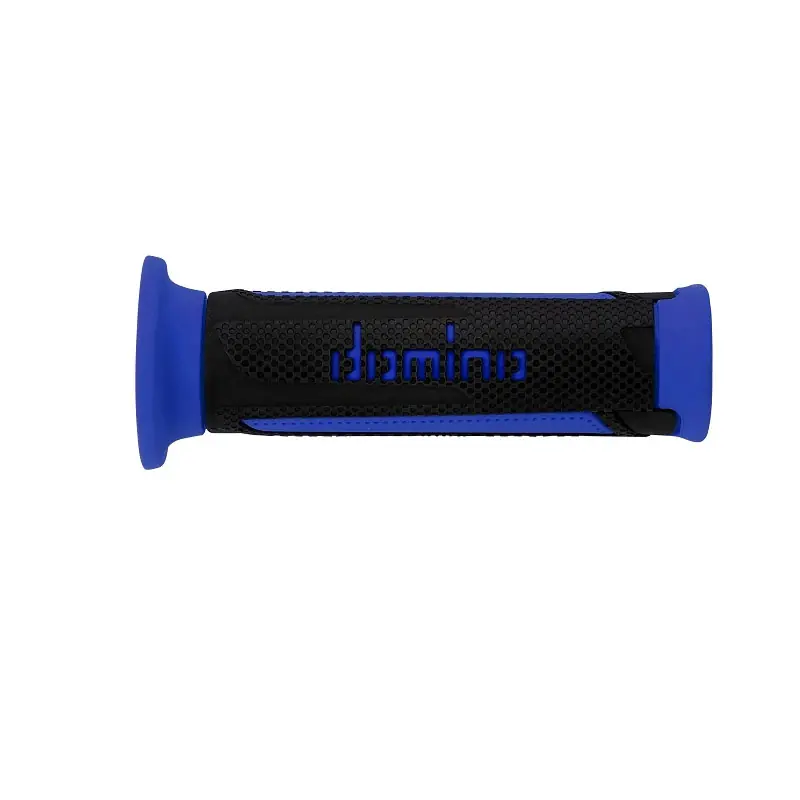 Miglior Prezzo Coppia Manopole Domino A35041C antracite blu-