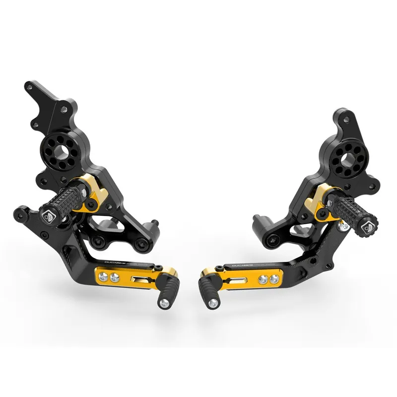 Ducabike Pedane Regolabili Hypermotard 950 oro- Prezzo Ridotto