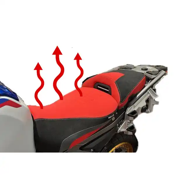 Sella Anteriore Rialzata Riscaldata R1300GS ADV rosso- Compra Oggi Stesso