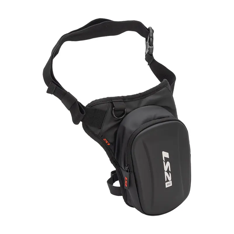 Borsa da Gamba LS2 Shield nero- Spedizione Espresso