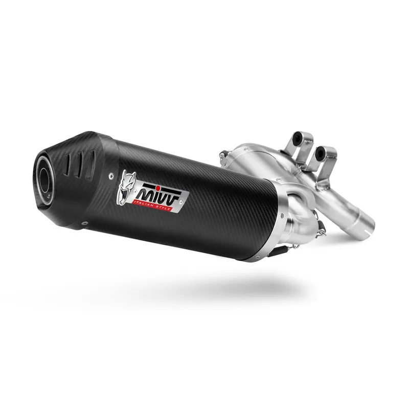 Consegna Rapida Mivv Oval Carbonio Euro 5 Bmw F 900 Xr 2020/21-