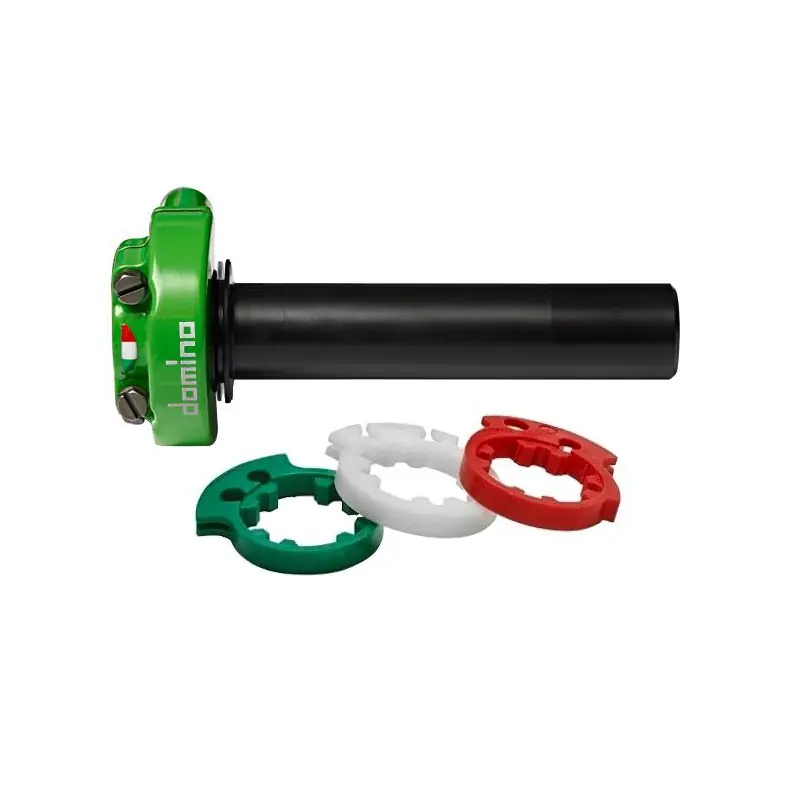 Scelto Dai Clienti Manopole Domino Push-Pull Racing Serie XM2 verde-
