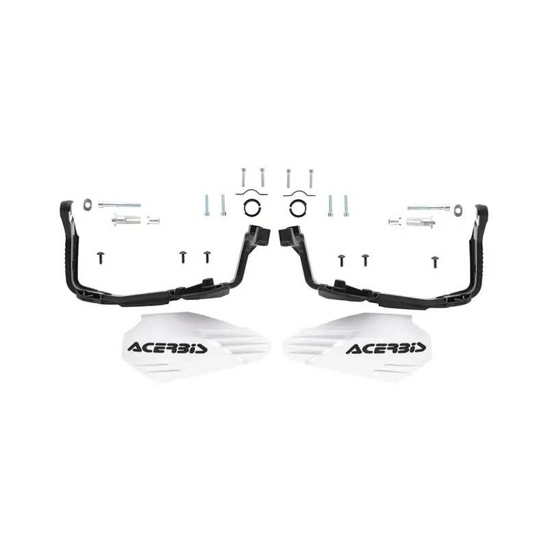 Paramani Acerbis Moto-X bianco nero- Soddisfatti O Rimborsati