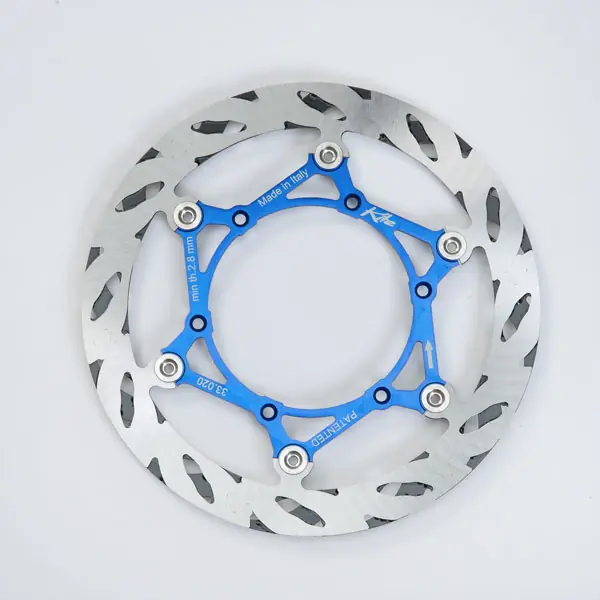 Ultimissimo Modello KITE Disco freno anteriore flottante MX/EN AIR 270mm YAMAHA - SUZUKI RM 89/08-BLU