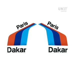 ADESIVI MOTORSPORT PARIS DAKAR UNIT GARAGE- Professionale