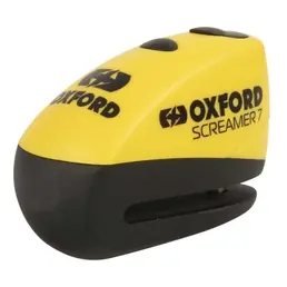 Bloccadisco sonoro Screamer 7 - diametro 7mm Giallo/Nero Economico