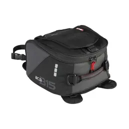 Spedizione Espresso Borsa moto da serbatoio B15 da 6.5 Litri Nero