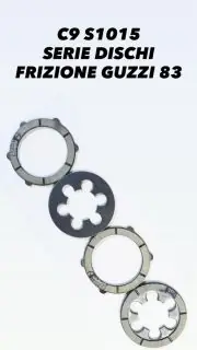 Nuovo Arrivo Serie dischi frizione Surflex per Moto Guzzi Cardellino 83 - S1015