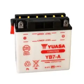 Ultimissimo Modello Batteria YUASA YB7-A 12V8Ah ad elevato spunto