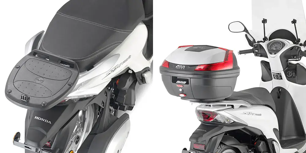 GIVI Attacco posteriore specifico per bauletto MONOLOCK® SR1125 per HONDA SH MODE 125 -2013 Professionale