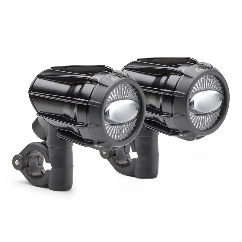 Givi S322 Faretti Led Supplementari Led Projectors Omologati comprende due faretti 14w, 1250 lumen ciascuno, interruttore, cablaggio Miglior Prezzo