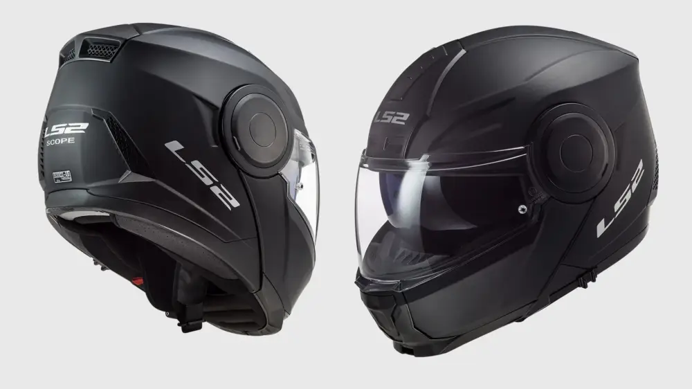 Prezzo Ridotto LS2 Casco Modulare SCOPE per Moto e Scooter - Sicuro e comodo, anche per chi porta gli occhiali