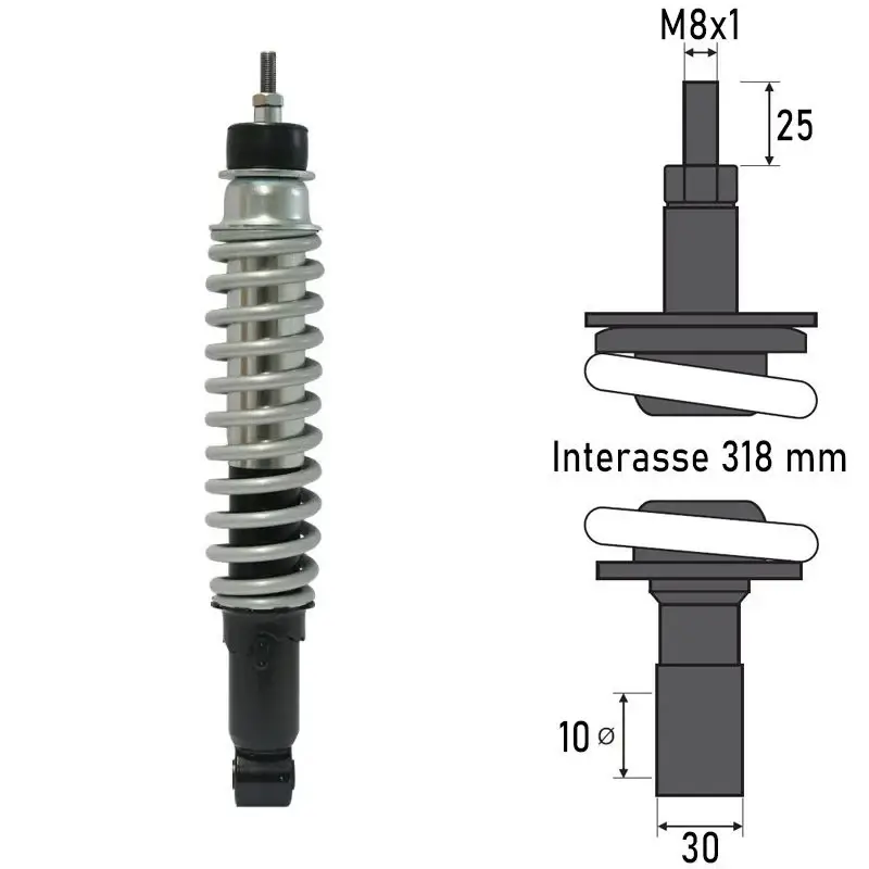 Saldi Ammortizzatore Posteriore PIAGGIO LIBERTY 125/150/200cc