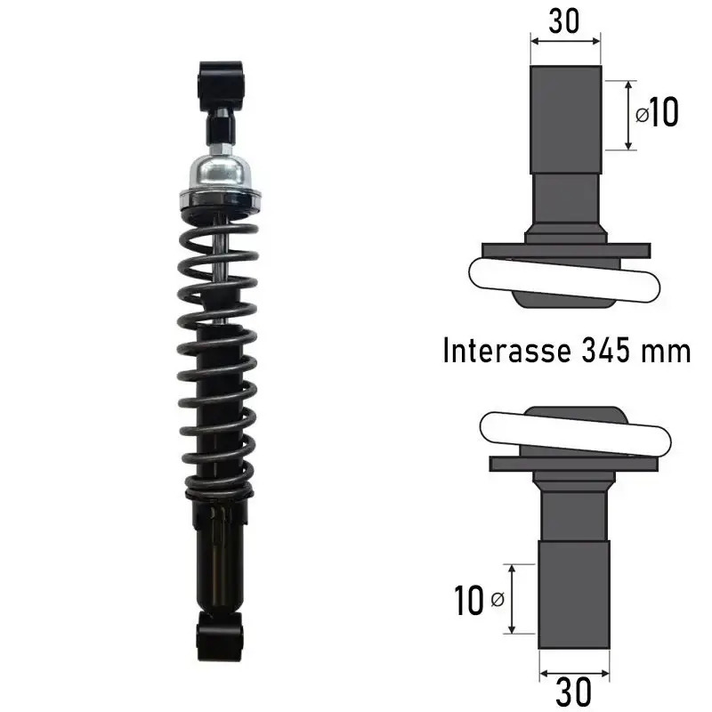 Ultima Occasione Ammortizzatore Posteriore PIAGGIO X7/X8 125/200/250cc
