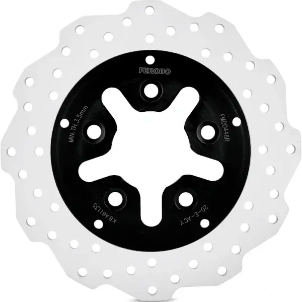 Disco Freno FERODO FMD0446R Anteriore per PEUGEOT TWEET 50 50 2010 - 2012 Non Perdere