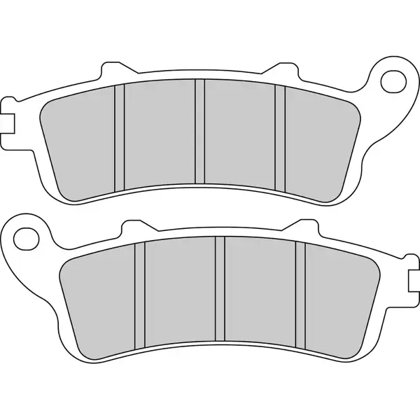 Esclusivo Pastiglie Freno Ferodo Eco Friction FDB2075EF Anteriore per HONDA FES 125 PANTHEON 125 1998 - 2002