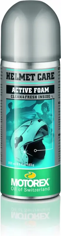 Scelto Dai Clienti MOTOREX Helmet Care SPRAY 200 ml - Schiuma per la pulizia interna del casco