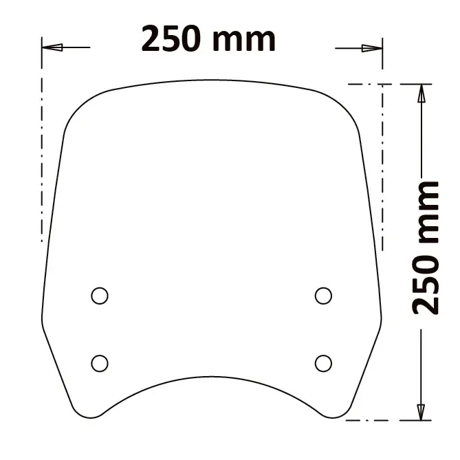 ISOTTA Cupolino per ROYAL ENFIELD METEOR 350 FIREBALL 2021> Miglior Prezzo
