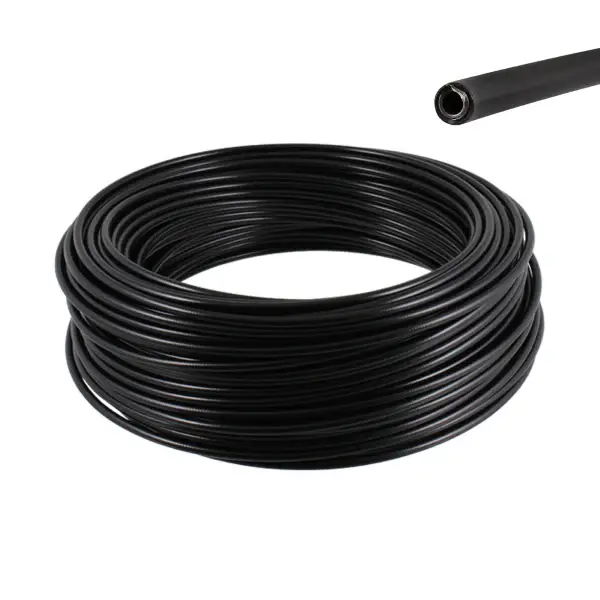 Guaina RMS Classic nera 50m in Teflon per PIAGGIO COSA 1 125 125 1988 - 1991 Prezzo Conveniente