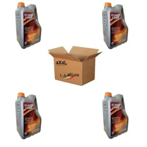OLIO EURO LUBE EUDUAL 15W-40 4X4L LUBRIFICANTE MINERALE PER TUTTE LE TIPOLOGIE DI VEICOLI Subito Disponibile