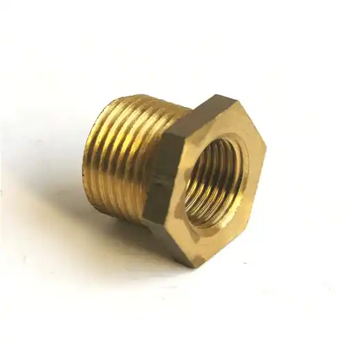 Pagamento Sicuro BOCCOLA RIDUZIONE CANDELA TESTA ESAGONALE MM. 21 ALTA MM. 17 FILETTATURA INTERNA MM. 14 PER VESPA APE LAMBRETTA