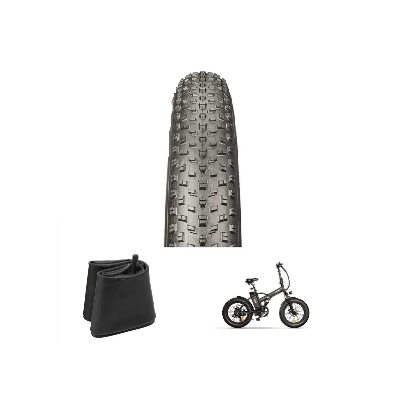 COPERTONE FATBIKE TACCHETTATO 20×4.00 + CAMERA D’ARIA Popolare